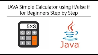 JAVA simple Calculator using if for Beginners Step by Step Engineering Tutorials 4 you