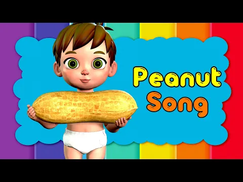 Download MP3 FOUND A PEANUT SCHOOL NURSERY RHYME | Peanut Song for Kids #nurseryrhymes
