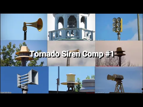 Download MP3 Outdoor Warning Sirens Compilation #1