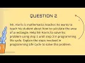 PBE 1 PROBLEM SOLVING AND PROGRAM DESIGN