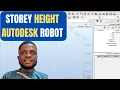 How to Set Story Heights in Autodesk Robot Beginner Tutorial
