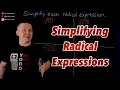 How to Simplify Radical Expressions FAST Easy Step-by-Step Guide