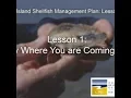 Rhode Island Shellfish Management Plan - Making the Magic Know Where You Are Coming From