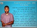 Frank Ocean - Pink Matter ft. Andre 3000 (Lyrics On Screen)