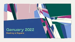 Destroy a Square Prompt Genuary 2022 Generative Art Tutorial