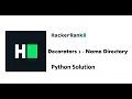 HackerRank - Decorators 2
