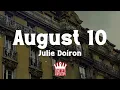 Julie Doiron - August 10 (Lyrics)