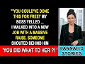 You Did WHAT to Her How One Woman Got the Raise They Tried to Bury