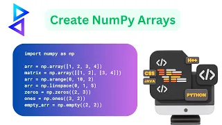 Create Arrays in Python with NumPy - Step-by-Step Guide ProgramGuru