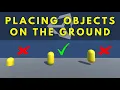 Placing Objects on the Ground Unity Tip