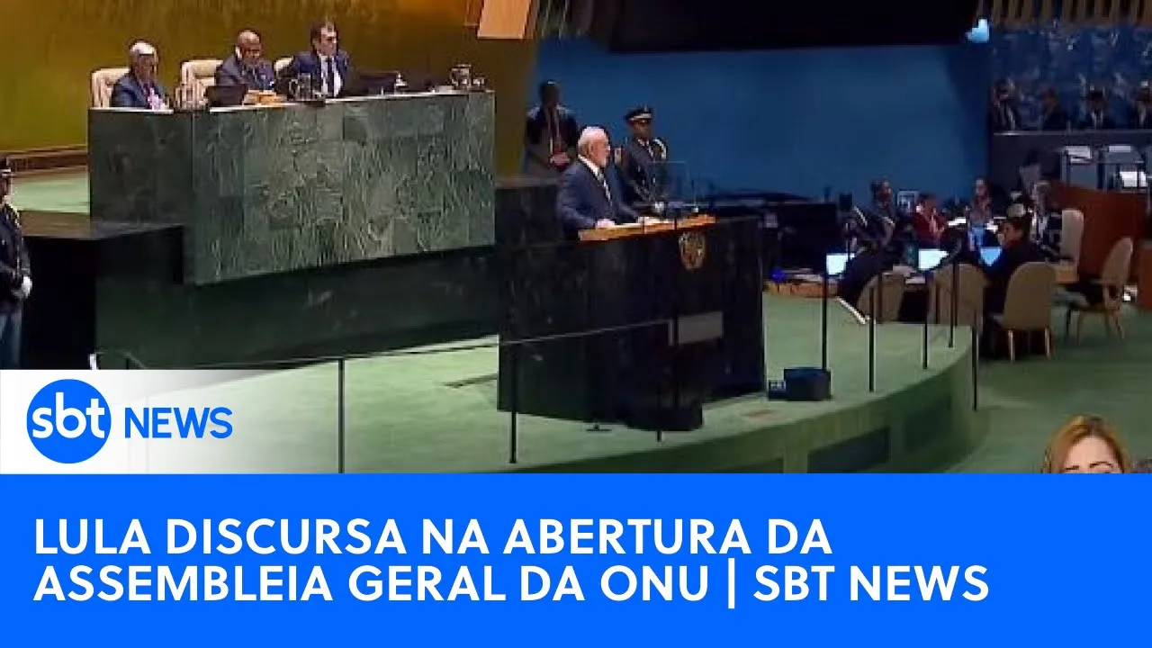 Lula discursa contra a desigualdade na abertura da Assembleia Geral da ONU | SBT News