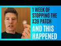 Does Lifewave s X39 patch work 3 months in and I stopped for one week here s the effect so far