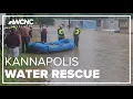 Water rescues take place in Kannapolis after flooding
