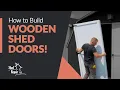 How to Build Wooden Shed Doors Your Complete Guide Shed Repair