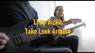 Download Limp Bizkit - Take Look Around (Mission Impossible 2) - Guitar Bass Cover - LTD ESP MS 200 HT FM MP3