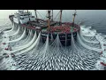 Download Lagu Unbelievable Catch! European Trawlers Harvest Mountains of Fish on the High Seas