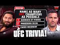 How Many UFC Champs Can They Name Welterweight Middleweight Trivia Deep Waters
