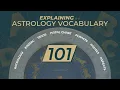 Astrology Vocabulary 101 Explaining Astrology Zodiac Signs Natal Chart Planets Houses Aspects