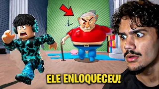 CALMA AI VOVÔ, O QUE EU FIZ?? VOVÔ DO MAL (ESCAPE EVIL GRANDPA! OBBY ROBLOX )