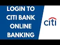 Citi Bank Login Citi Bank Online Banking Login 2021 citi com