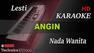 lesti angin nada wanita karaoke