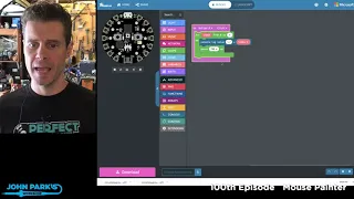 MakeCode Minute Console Graphing adafruit johnedgarpark MSMakeCode
