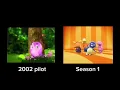 Lagu Backyardigans 2002 pilot and season 1 intro comparison