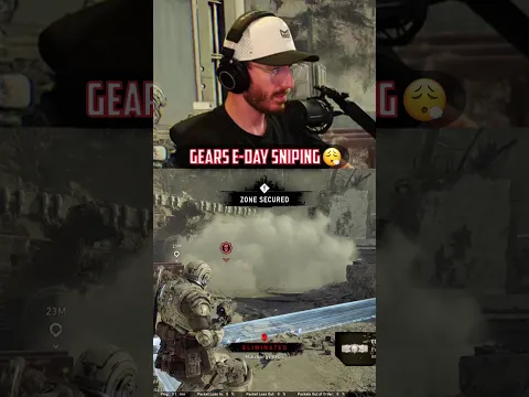 Gears E-Day Snipes been NASTY 😮‍💨 #gearsofwar #gears
