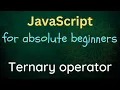JavaScript for Absolute Beginners - 11