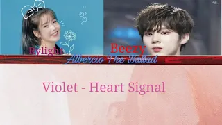 Download [Color Coded] VIOLET - Heart Signal [Yuju Ft Jihoo Cover] MP3