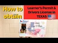 HOW TO OBTAIN LEARNERS PERMIT AND DRIVERS LICENSE IN TEXAS DL TRANSFER FROM FL TO TX