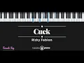 Download Lagu CUEK - Rizky Febian KARAOKE PIANO - FEMALE KEY