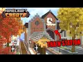 I UPGRADED My Colony With A TRAIN STATION In Create Mod