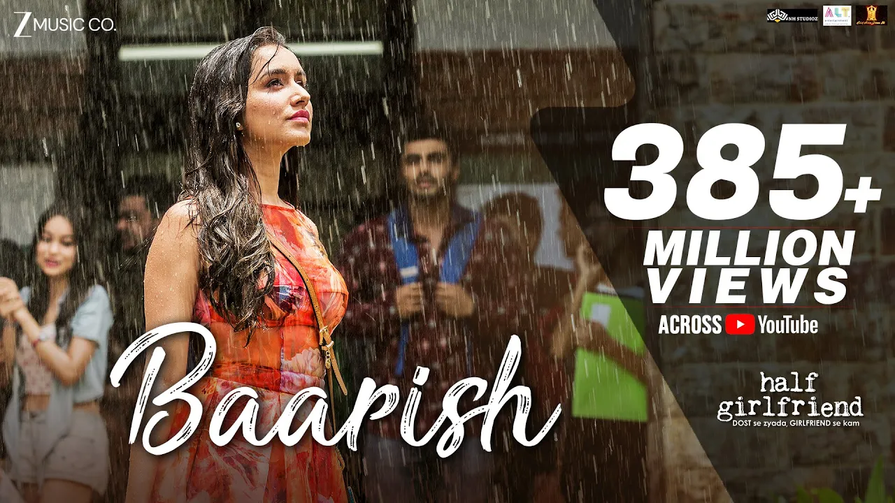 Baarish - Full Video | Half Girlfriend | Arjun Kapoor & Shraddha Kapoor| Ash King , Sashaa | Tanishk