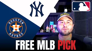 Free MLB Pick Astros vs Yankees Sports Betting Tips