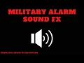 Download Lagu Military Alarm - Sound FX Copyright Free