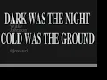 Blind Willie Johnson - Dark was the night...