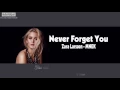 Lagu [Lyrics+Vietsub] Zara Larsson, MNEK - Never Forget You