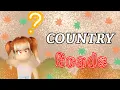 Outfits for sunset island pageant theme Country Roads ROYALE HIGH