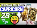 Capricorn YOU RE GOING TO BE RICH AF horoscope for today MARCH 28 2026 tarot