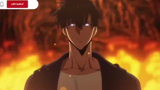 الحلقة 12 من انمي Solo Leveling دخول سونغ الاسطوري 