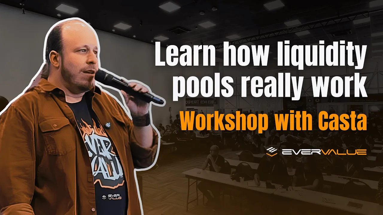 Aprenda Como Pools de Liquidez Realmente Funcionam | Workshop com Casta – EverValue Coin (EVA)