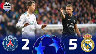 The Match That Made Ronaldo Mbappé S Idol Real Madrid 5 2 PSG 2018 FHD 