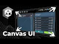 Unity Canvas UI - Scale and Adapt to the device screen size Unity Editor Tips