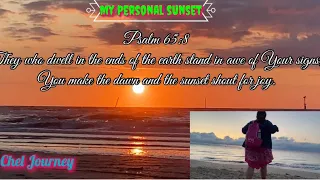 my personal sunset by miles carter chel journey