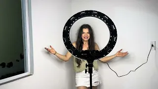 TESTANDO O RING LIGHT | Tou realizada 