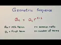 Geometric Sequence Nth Term and Common Ratio of Geometric Sequence