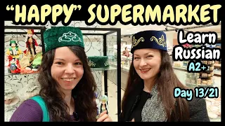 Learn Russian for Beginners | Russian Supermarket Tour (Food & Culture) – Day 13 of 21