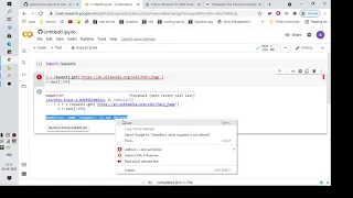 NameError name requests is not defined