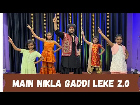 Download MP3 Main Nikla Gaddi Leke | Gadar 2 | Kids Dance Choreography | Sanju Dance Academy